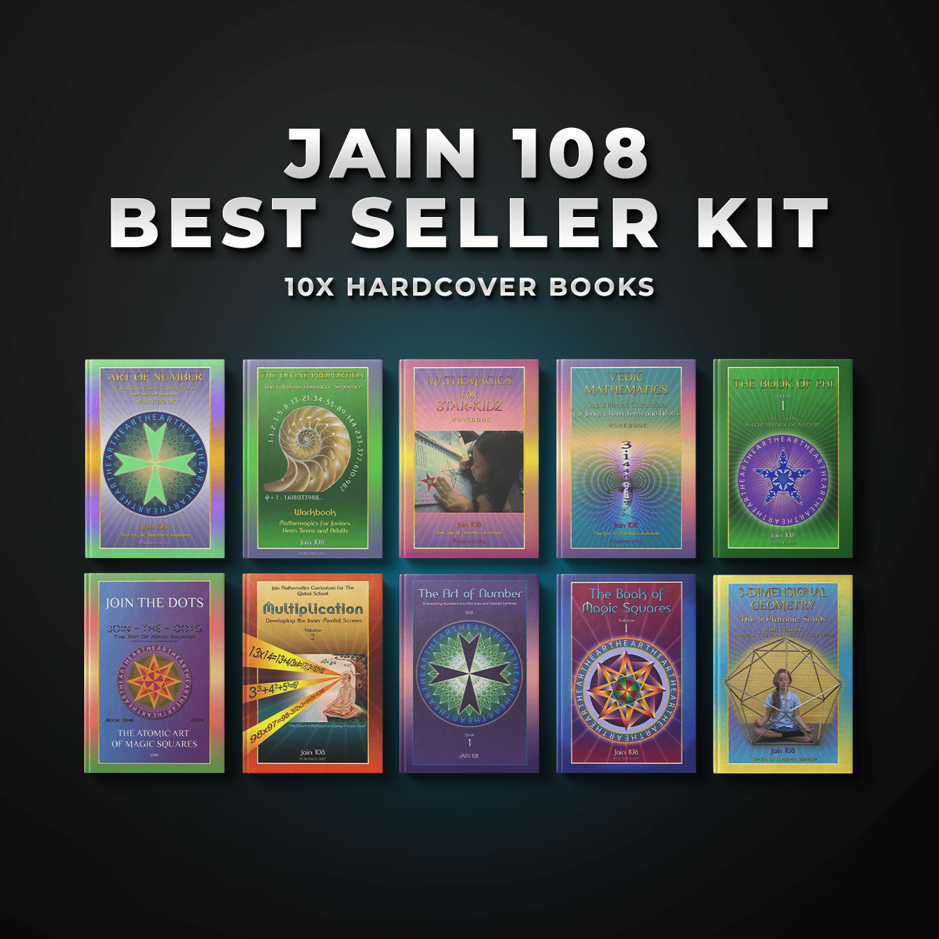 Jain 108 Best Seller Kit (Hardcover) - Jain 108 Academy